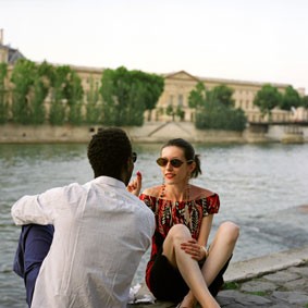 Franck, Model and Fashion Designer - Quai Malaquais, July 2007 Franck, Model and Fashion Designer - Quai Malaquais, July 2007